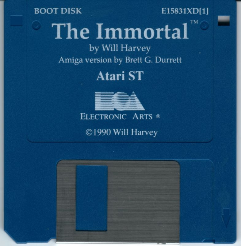 Media for The Immortal (Atari ST): Disk 1/2