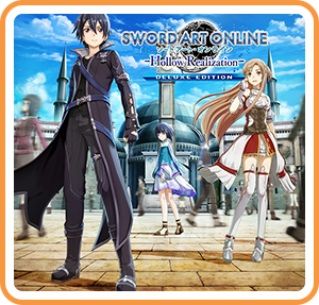 Front Cover for Sword Art Online: Hollow Realization - Deluxe Edition (Nintendo Switch) (download release): 1st version