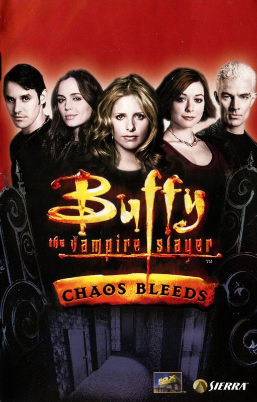 Manual for Buffy the Vampire Slayer: Chaos Bleeds (PlayStation 2): Front