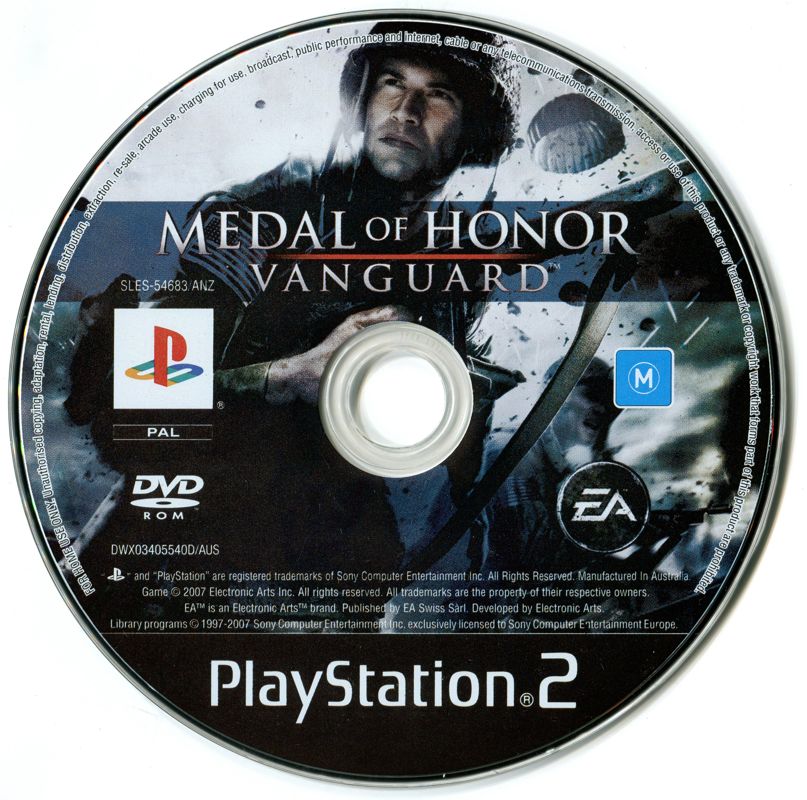 Media for Medal of Honor: Vanguard (PlayStation 2)