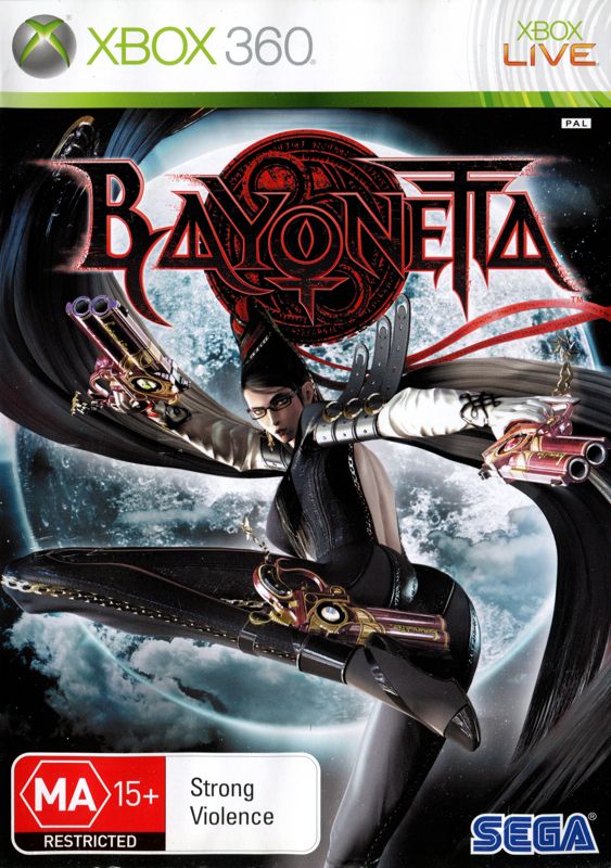 Front Cover for Bayonetta (Xbox 360)