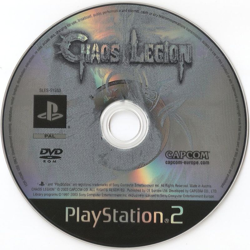 Media for Chaos Legion (PlayStation 2)