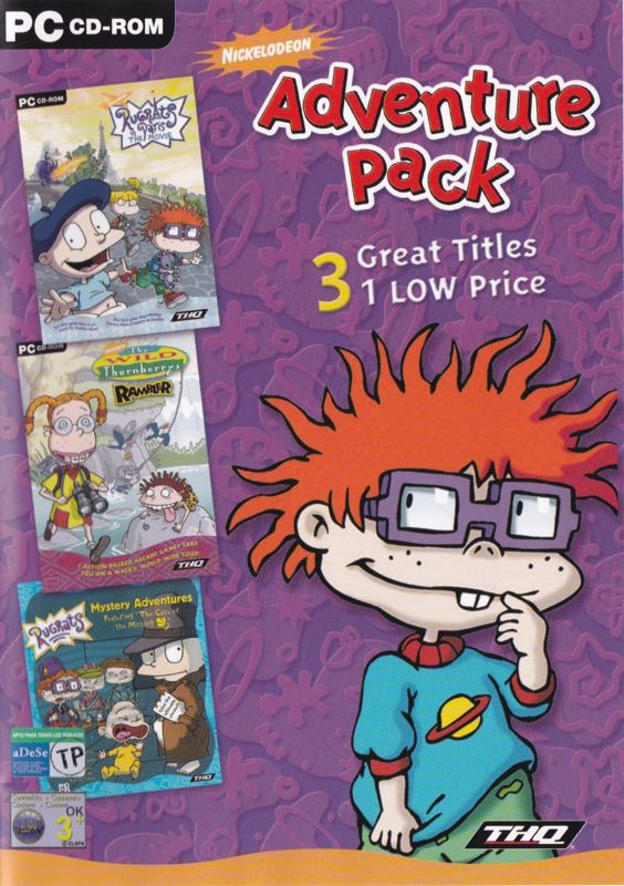 Front Cover for Nickelodeon Adventure Pack (Windows)