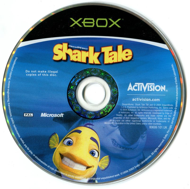 Media for DreamWorks Shark Tale (Xbox)