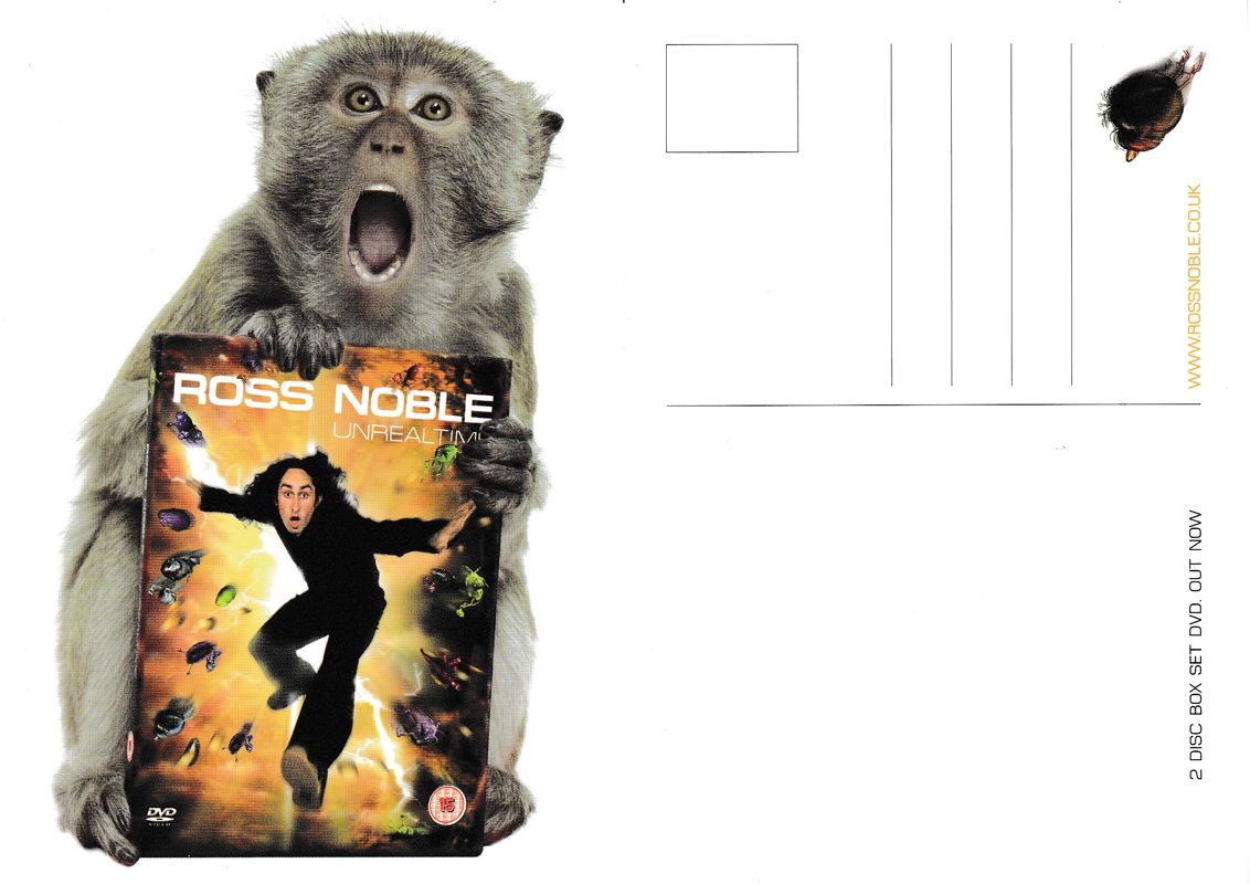 Other for Ross Noble: Sonic Waffle (DVD Player): Promotional Postcard