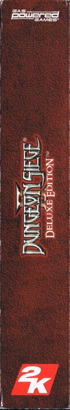 Other for Dungeon Siege II: Deluxe Edition (Windows) (Slipcase + Digipak): Digipak Spine Outside