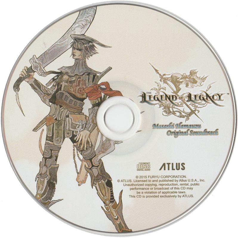 Soundtrack for The Legend of Legacy (Launch Edition) (Nintendo 3DS): Media