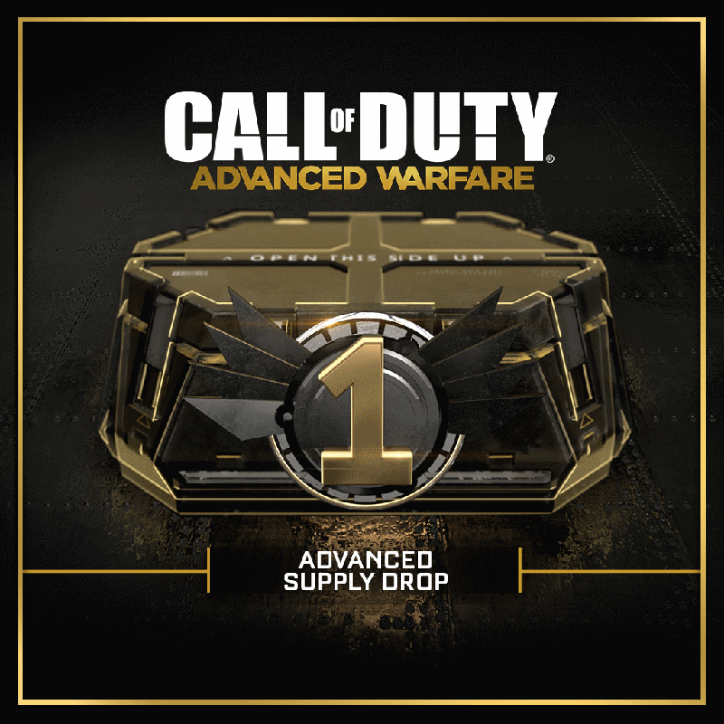 Front Cover for Call of Duty: Advanced Warfare - Advanced Supply Drop (PlayStation 4) (download release)