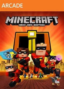 Front Cover for Minecraft: The Incredibles Skin Pack (Xbox 360) (download release)