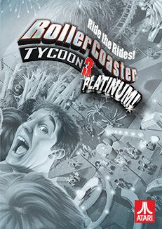 Front Cover for RollerCoaster Tycoon 3: Platinum! (Windows) (Origin release)