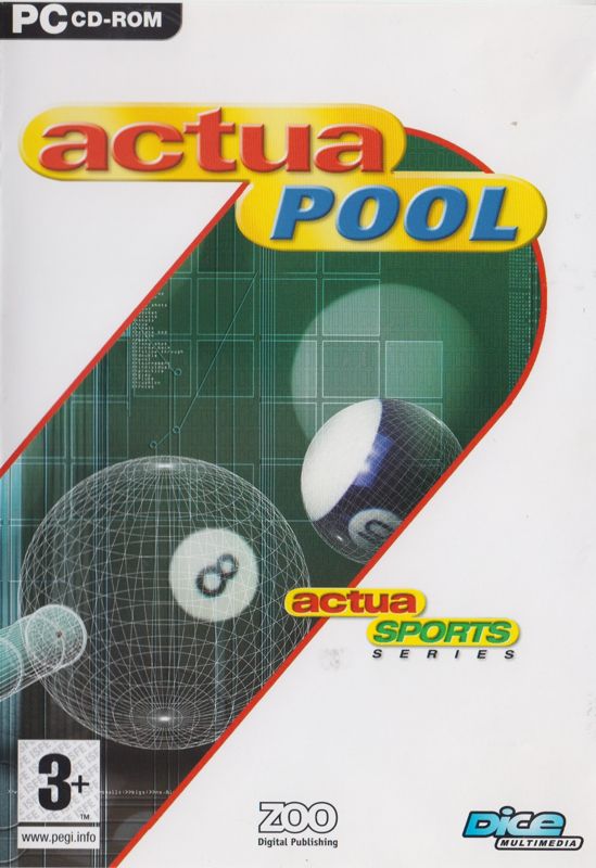 Front Cover for Ultimate 8 Ball (Windows) (Dice Multi Media release)
