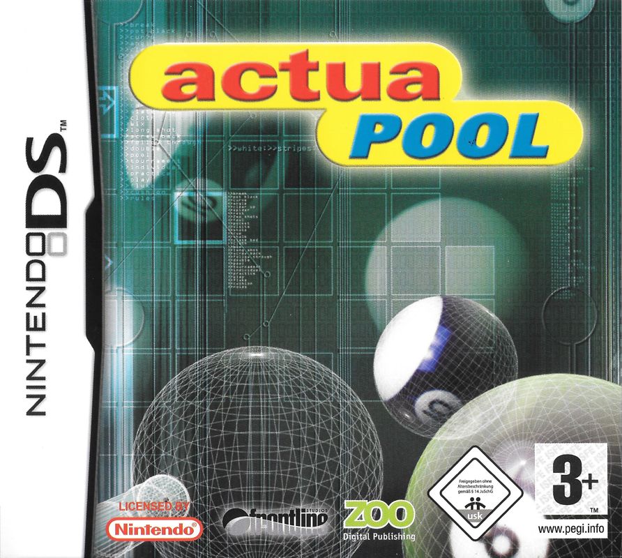 Front Cover for Underground Pool (Nintendo DS)
