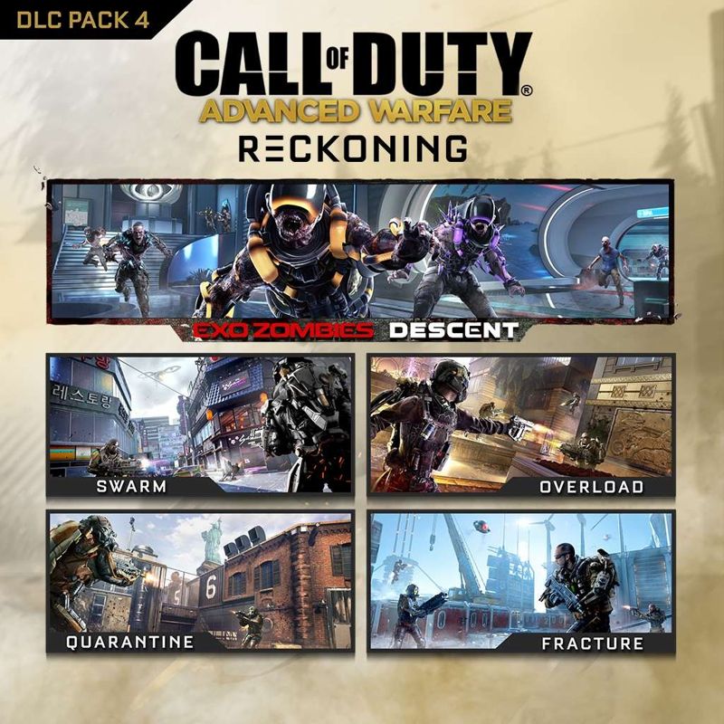 Front Cover for Call of Duty: Advanced Warfare - Reckoning (PlayStation 3 and PlayStation 4) (download release)