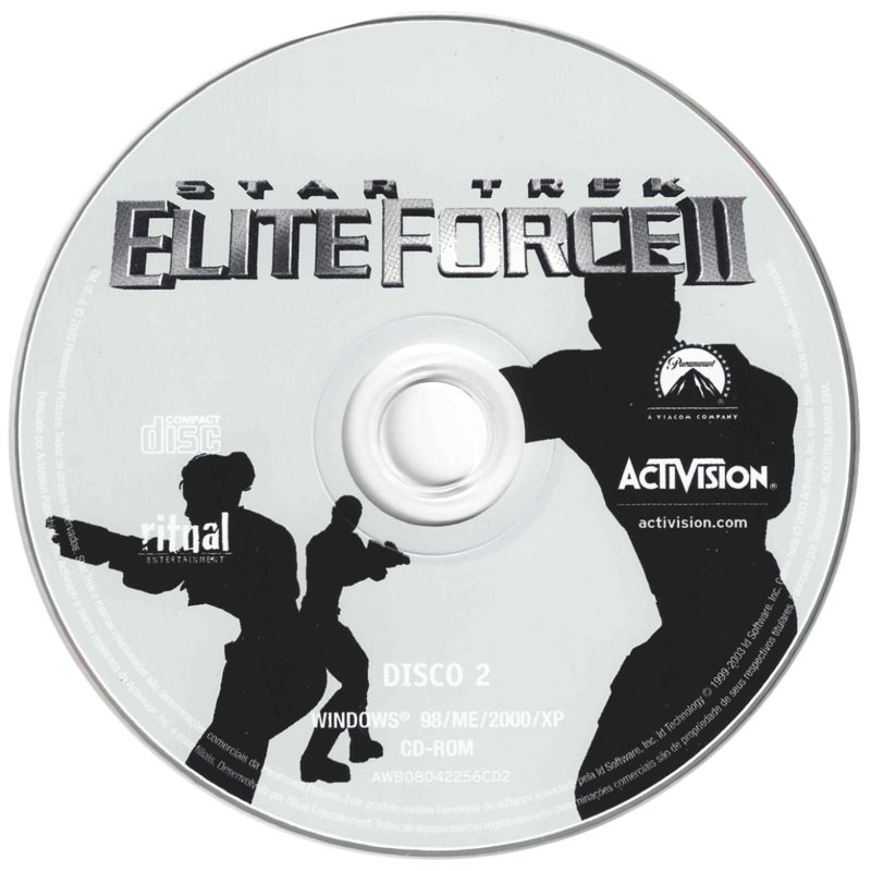 Media for Star Trek: Elite Force II (Windows): Disc 2
