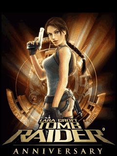 Front Cover for Lara Croft: Tomb Raider - Anniversary (J2ME)