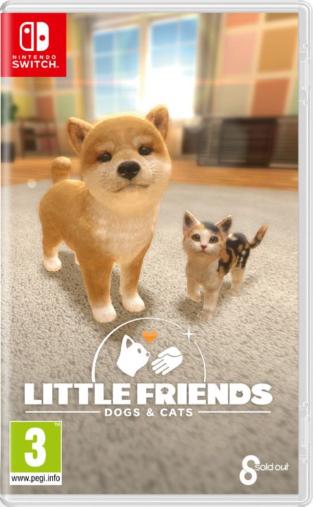 Front Cover for Little Friends: Dogs & Cats (Nintendo Switch) (download release)