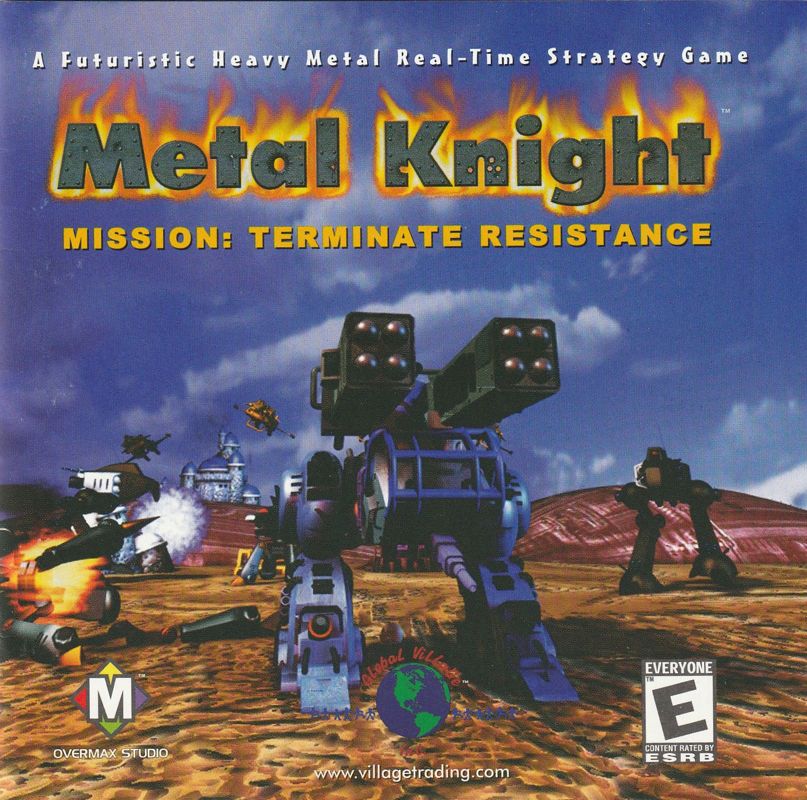 Metal Knight Rts Metal Knight: Mission - Terminate Resistance cover or packaging ...