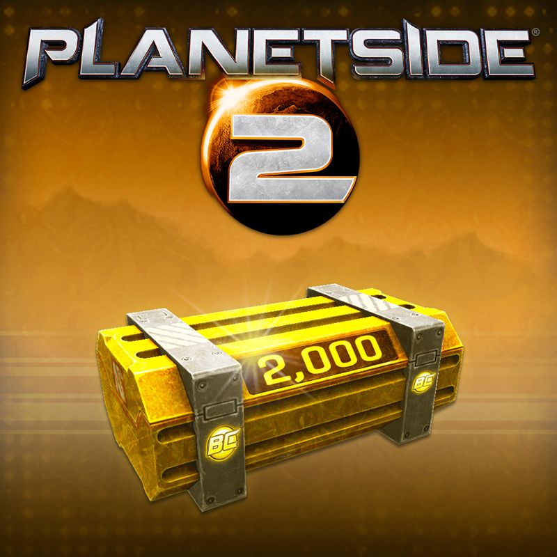 Front Cover for PlanetSide 2: 2000 Battle Cash (PlayStation 4) (download release)