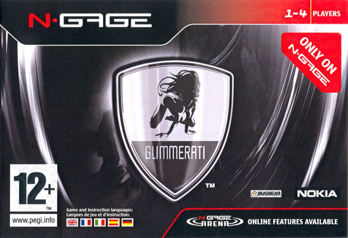 Front Cover for Glimmerati (N-Gage)
