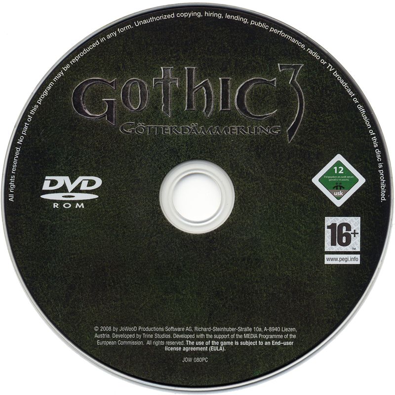 Media for Gothic 3: Forsaken Gods (Windows)