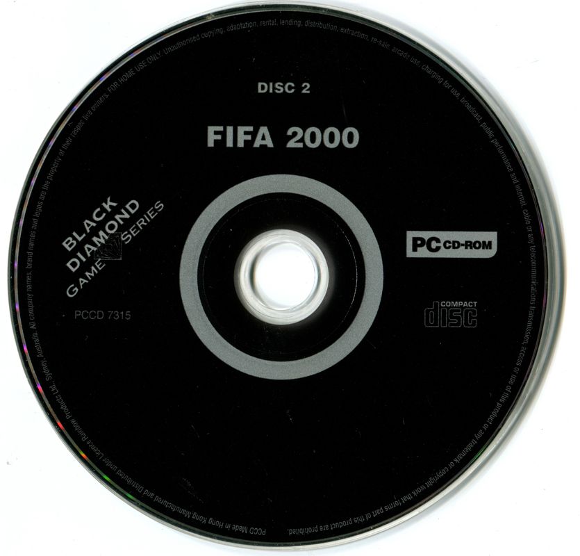 Media for FIFA 2000: Major League Soccer (Windows) (Black Diamond release): Disc 2