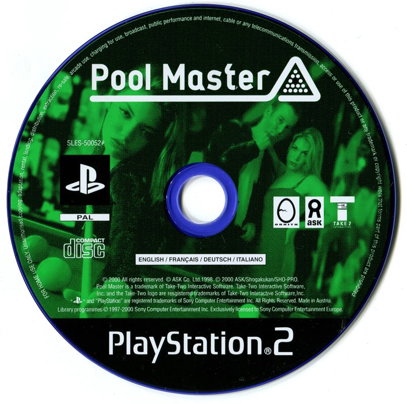 Media for Q-Ball Billiards Master (PlayStation 2)