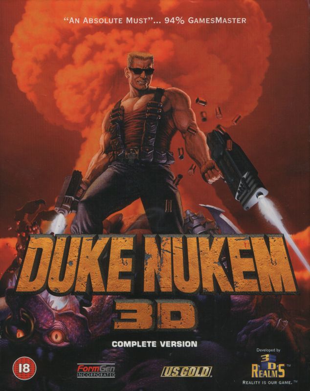 Front Cover for Duke Nukem 3D (DOS)