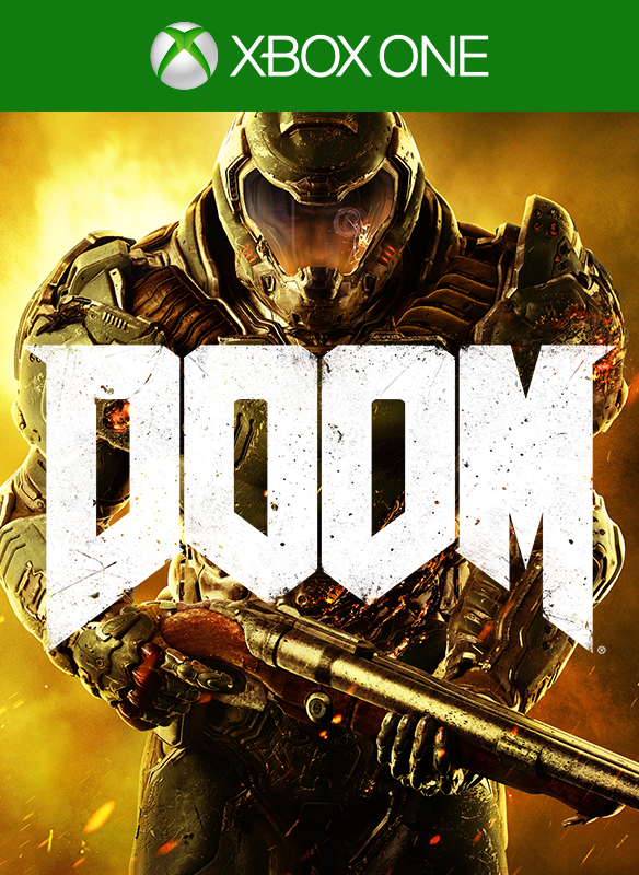 Front Cover for Doom (Xbox One) (Download release)