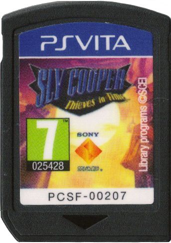 Media for Sly Cooper: Thieves in Time (PS Vita)