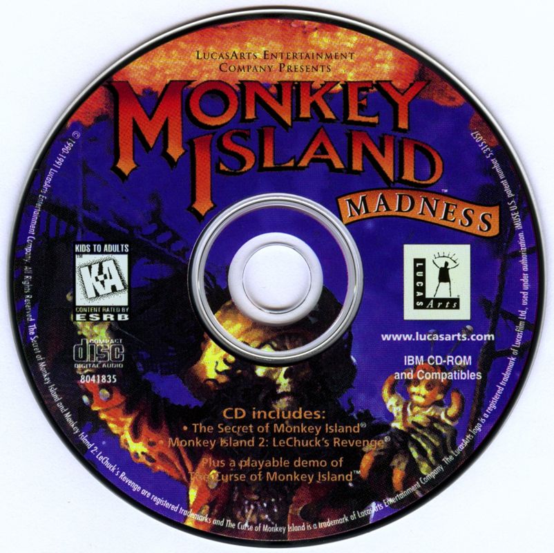 Media for The Curse of Monkey Island (Windows) (LucasArts Archive Series release): MI 1&2