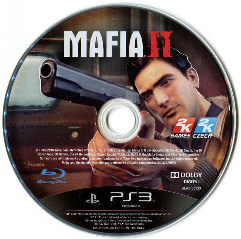 Media for Mafia II (PlayStation 3)