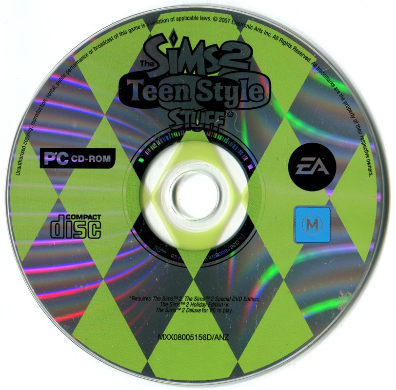 Media for The Sims 2: Teen Style Stuff (Windows)