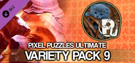 Front Cover for Pixel Puzzles Ultimate: Variety Pack 9 (Windows) (Steam release)