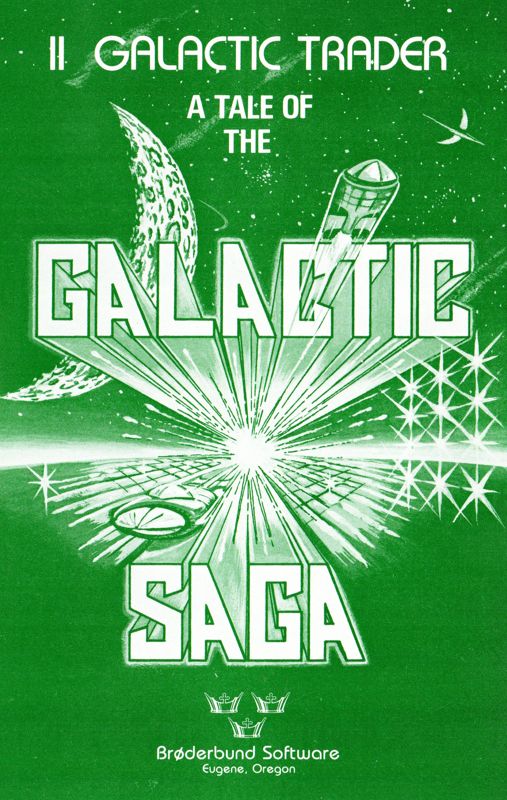 Front Cover for Galactic Trader (Apple II)