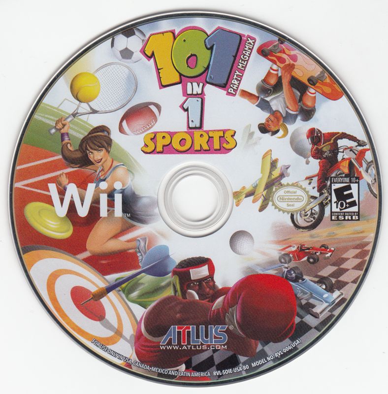 Media for 101-in-1 Sports Party Megamix (Wii)