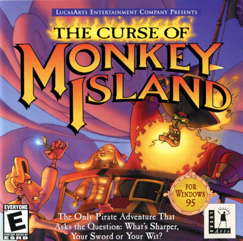 Other for The Curse of Monkey Island (Windows) (LucasArts Archive Series release): CMI - Jewel Case - Front (Manual)