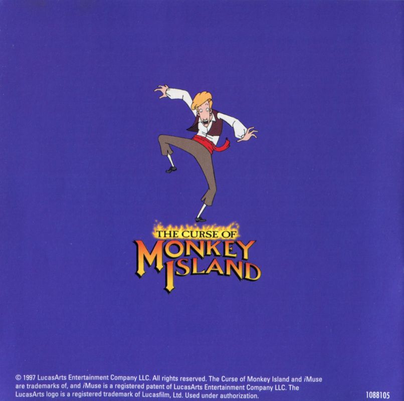 Manual for The Curse of Monkey Island (Windows) (LucasArts Archive Series release): CMI - Back