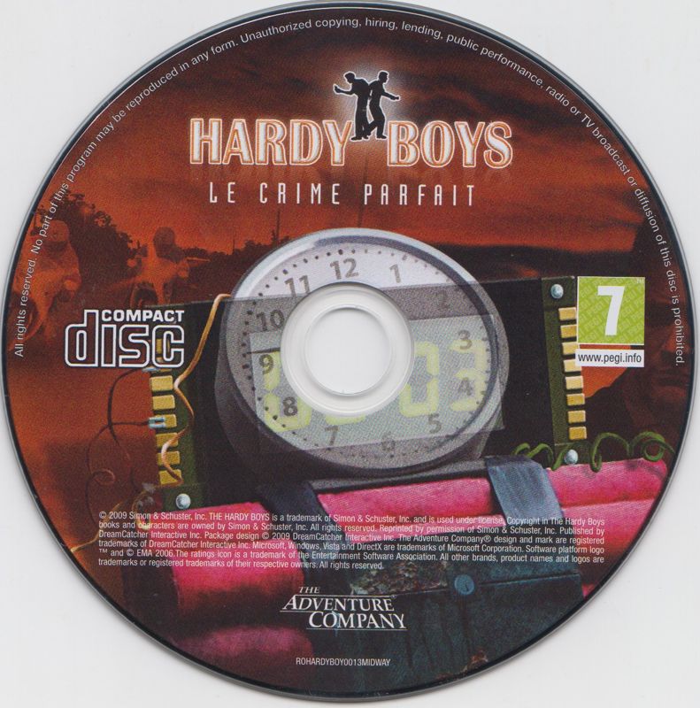 Media for The Hardy Boys: The Perfect Crime (Windows)