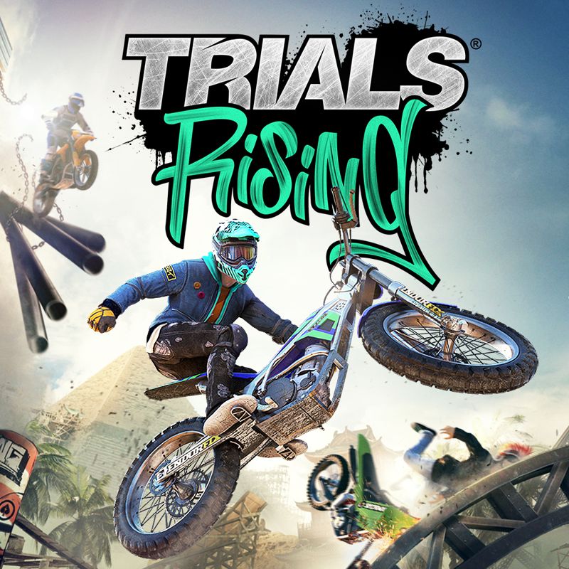 Front Cover for Trials Rising (Nintendo Switch) (download release)