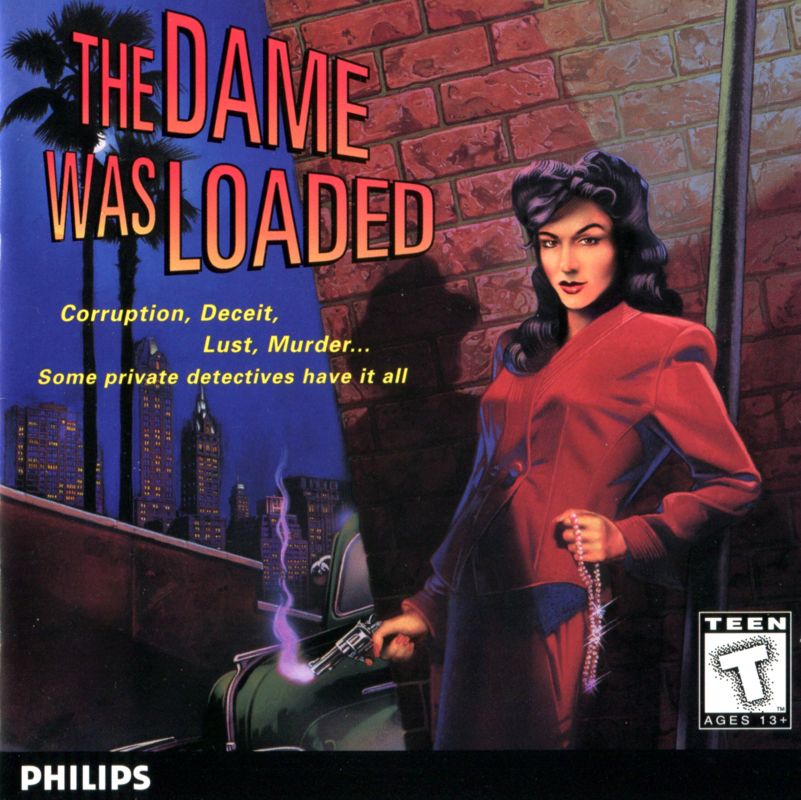 Other for The Dame Was Loaded (DOS): Jewel Case / Manual - Front