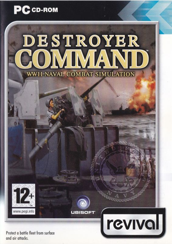 Front Cover for Destroyer Command (Windows) (Focus Multimedia's 'revival' release)