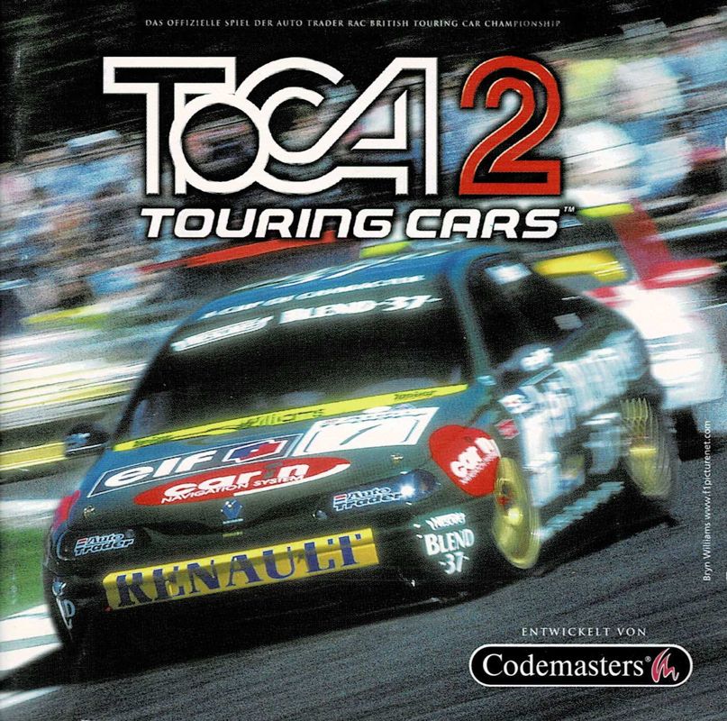Other for TOCA 2: Touring Car Challenge (Windows): Jewel Case - Front