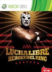 Front Cover for Lucha Libre AAA: Héroes Del Ring (Xbox 360) (Games on Demand release)