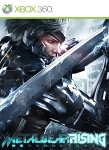 Front Cover for Metal Gear Rising: Revengeance (Xbox 360) (Games on Demand release)