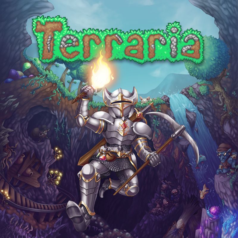 Front Cover for Terraria (Nintendo Switch) (download release)