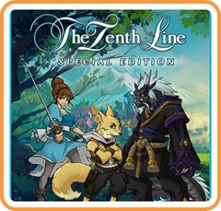 Front Cover for The Tenth Line (Nintendo Switch) (download release): 1st version