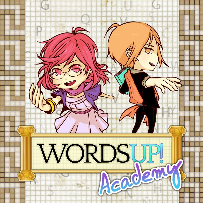 Front Cover for WordsUp! Academy (Nintendo 3DS and Wii U) (download release)