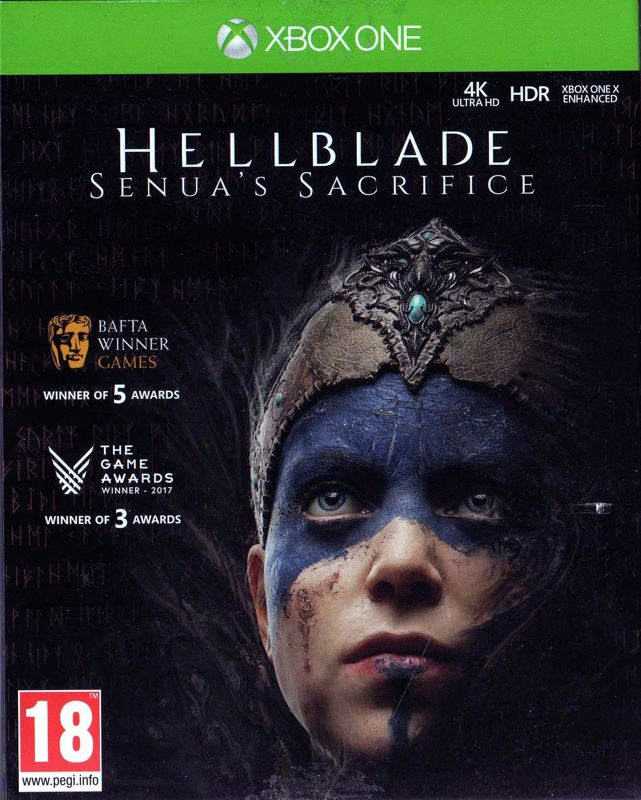 Front Cover for Hellblade: Senua's Sacrifice (Xbox One)