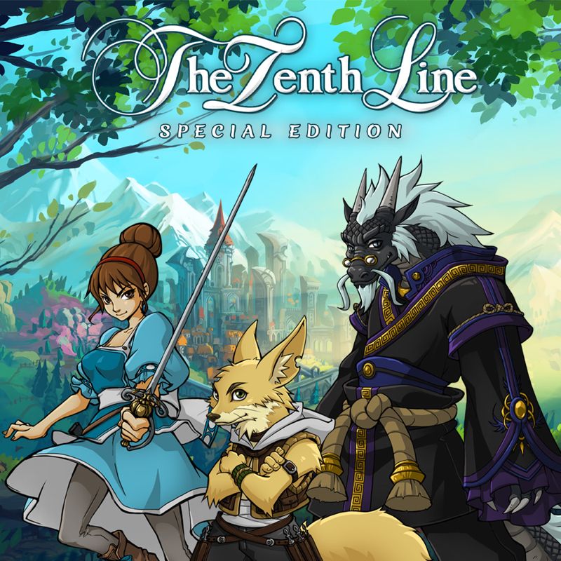 Front Cover for The Tenth Line (Nintendo Switch) (download release)