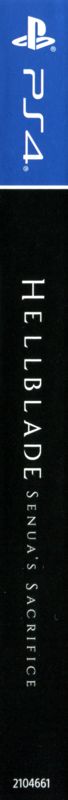 Other for Hellblade: Senua's Sacrifice (PlayStation 4): Keep Case - Spine